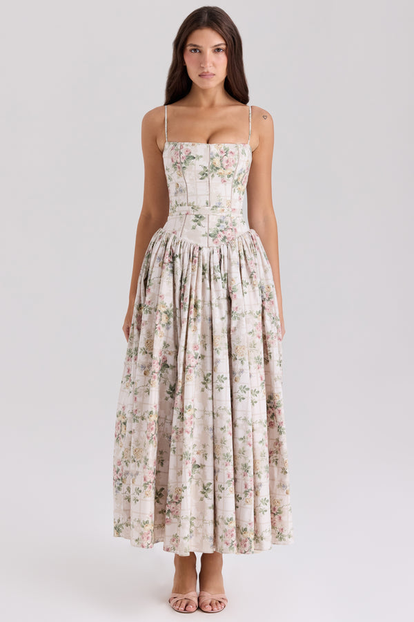 #CreamFloral